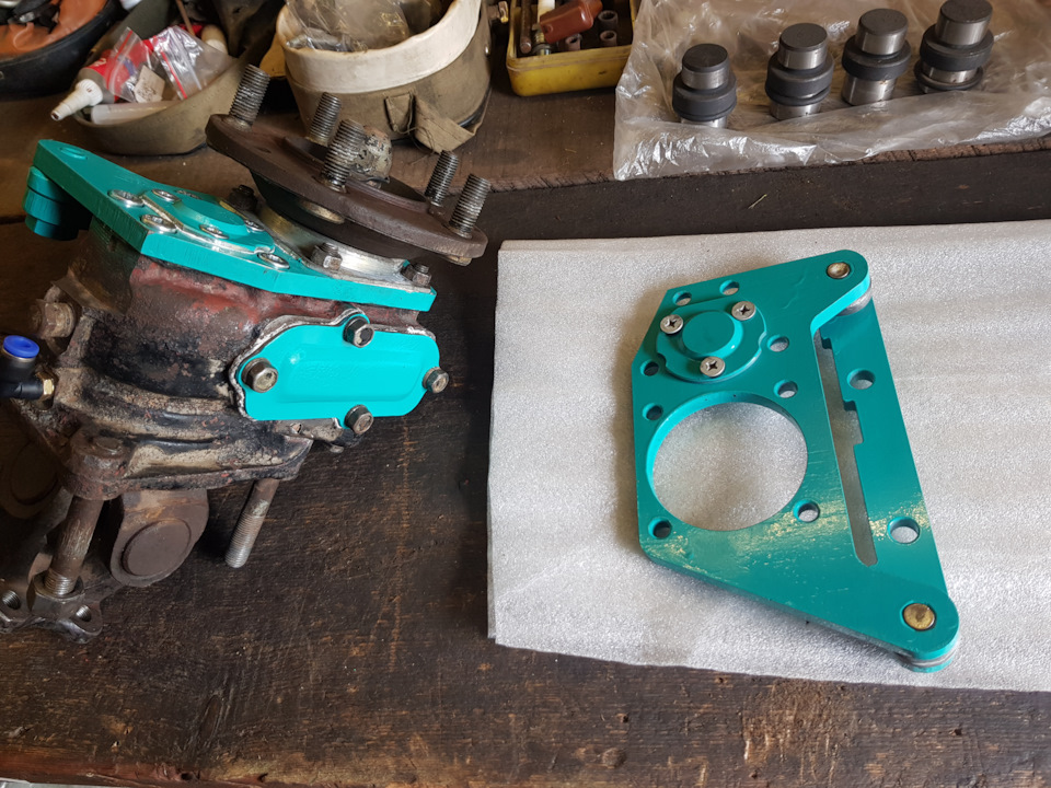 Перебрал передок под дисковые тормоза и шарико-шкворня — ЛуАЗ 969, 1,1 ...