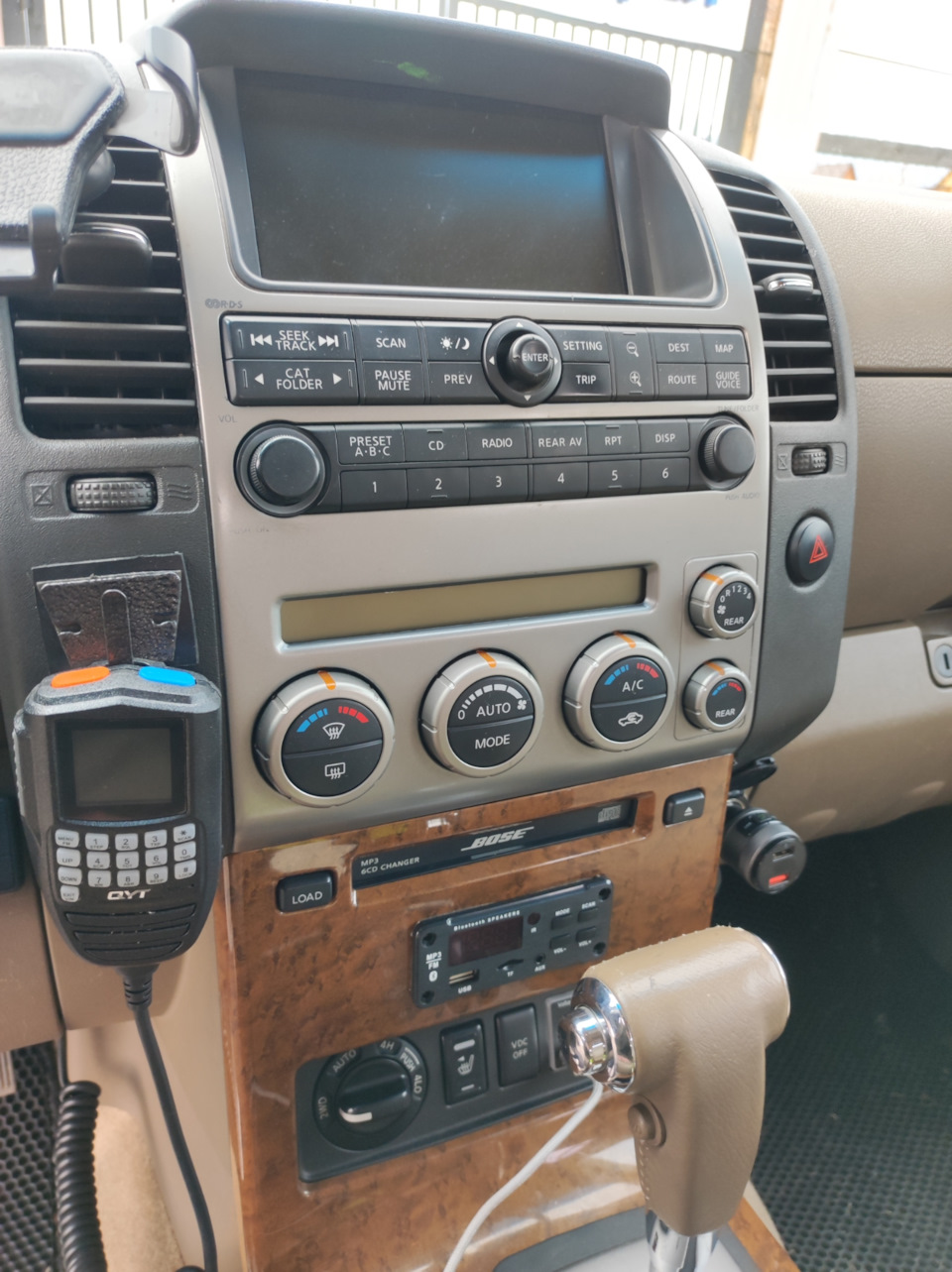 ГУ вылечено. + решение по музыке в дорест американец — Nissan Pathfinder  (3G), 4 л, 2005 года | электроника | DRIVE2