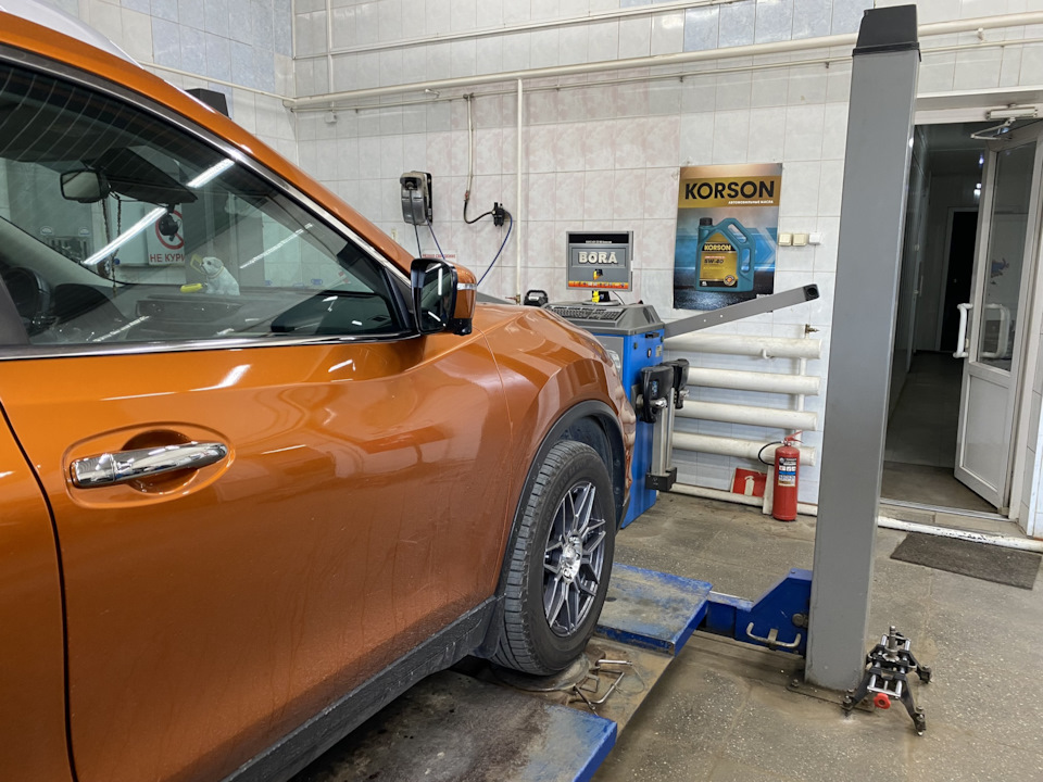 На развале-схождении — Nissan X-Trail III (t32)