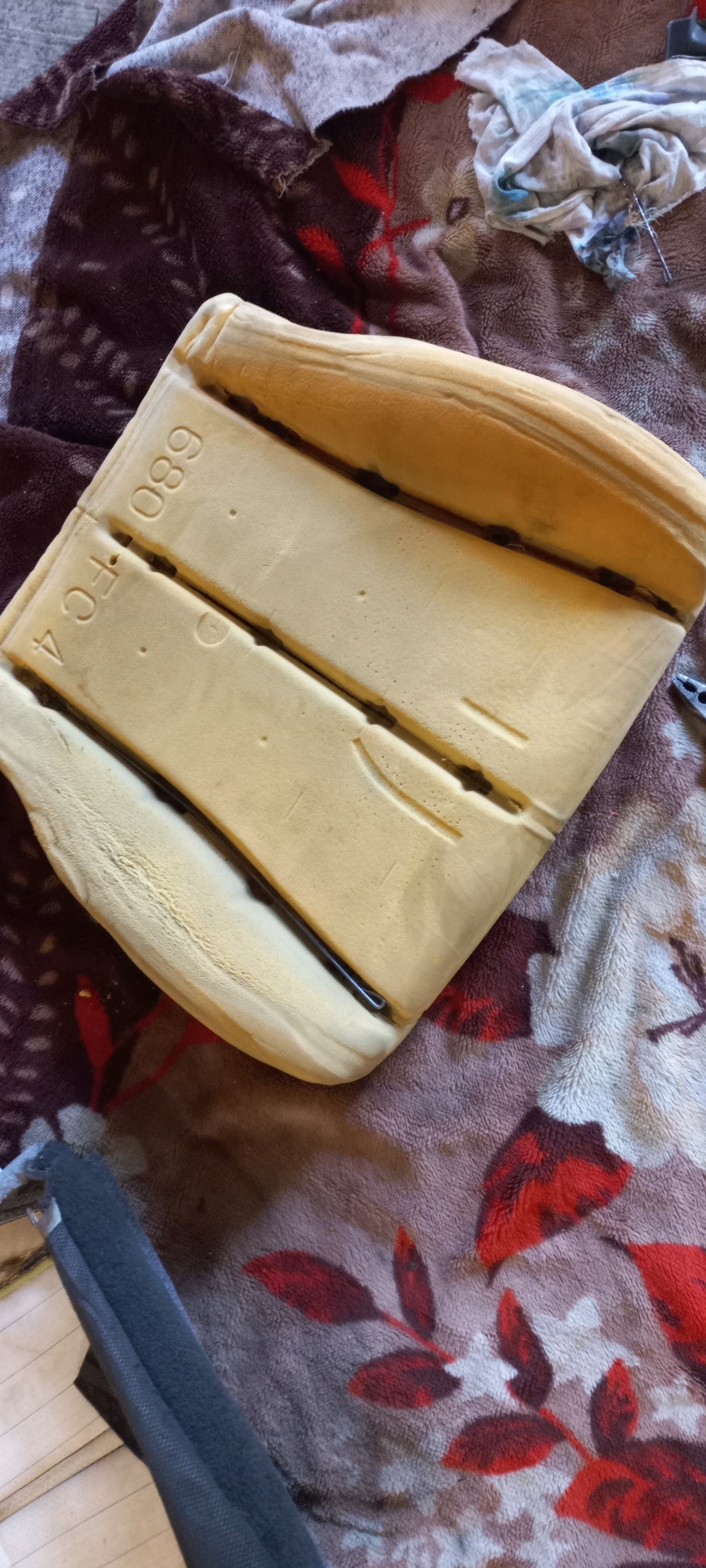 64 — установка обогрева сидений — Toyota Vista (30), 0,5 л., 1993 года ...