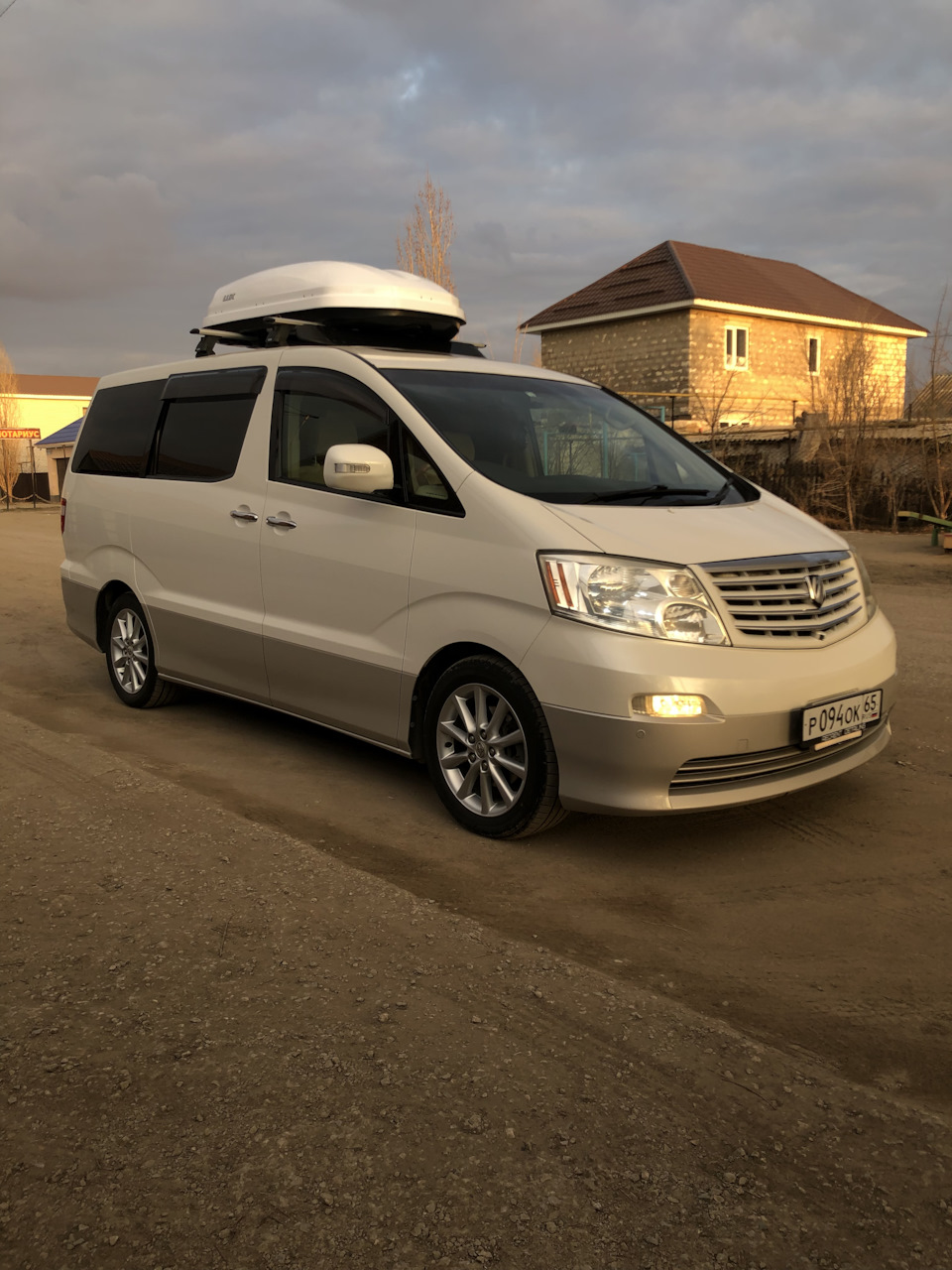 Автобокс на Альфард — Toyota Alphard, 3 л, 2004 года | тюнинг | DRIVE2