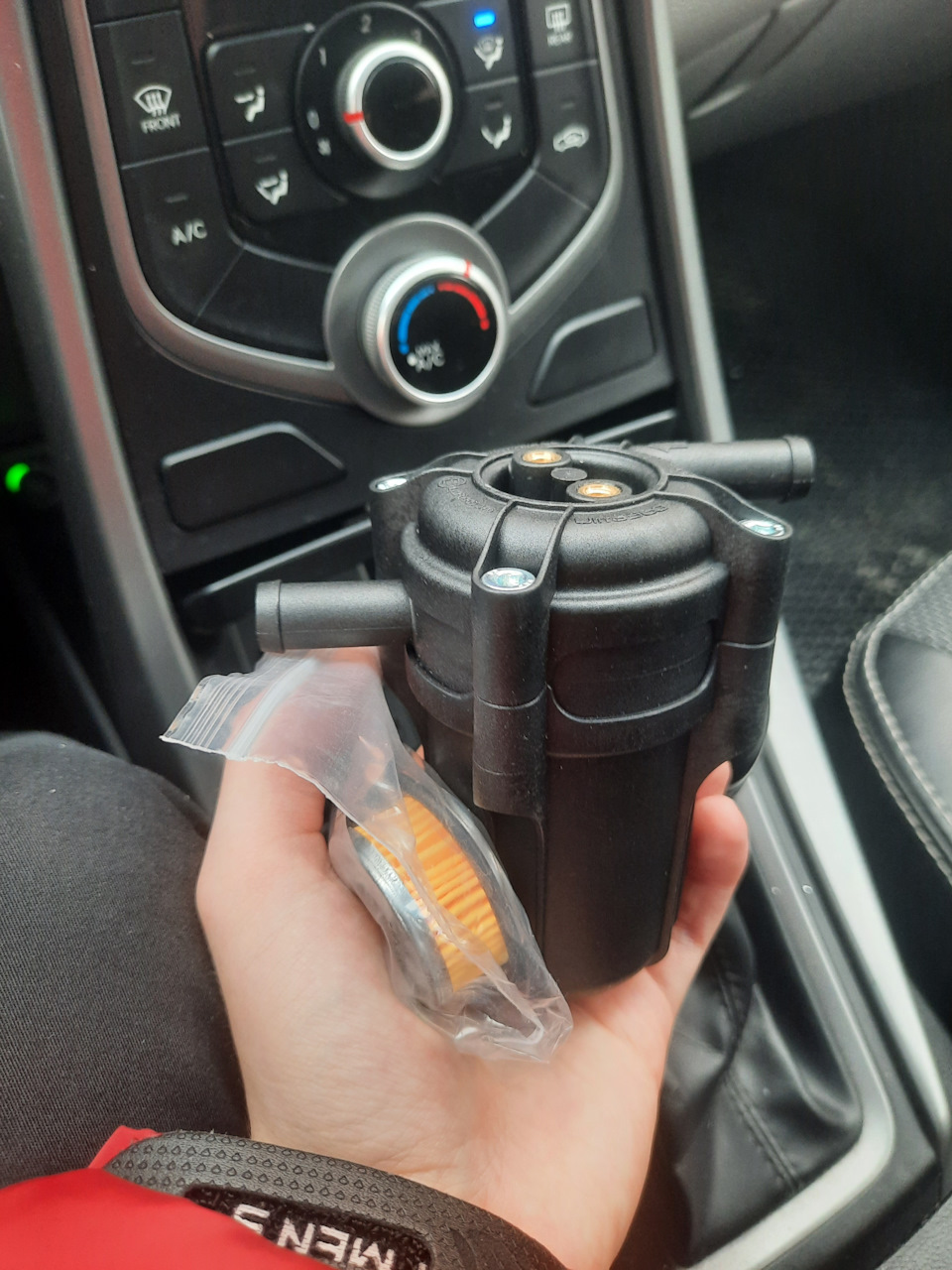 Плановое ТО ГБО (замена фильтров) — Hyundai Elantra (5G), 1,8 л, 2015 ...