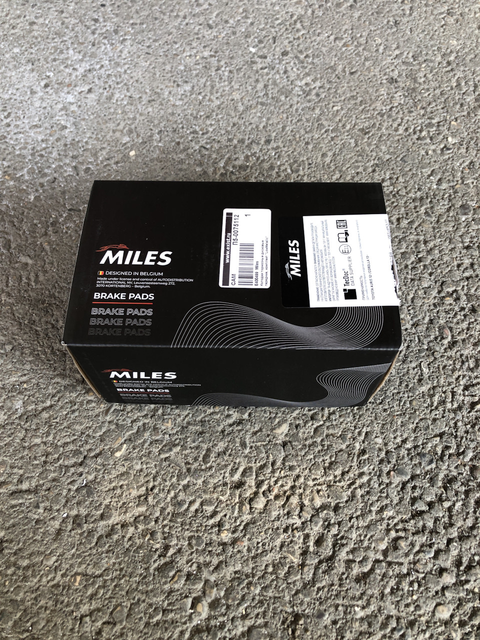 Фото в бортжурнале Toyota Corolla (160). Запчасти на фото: MILES