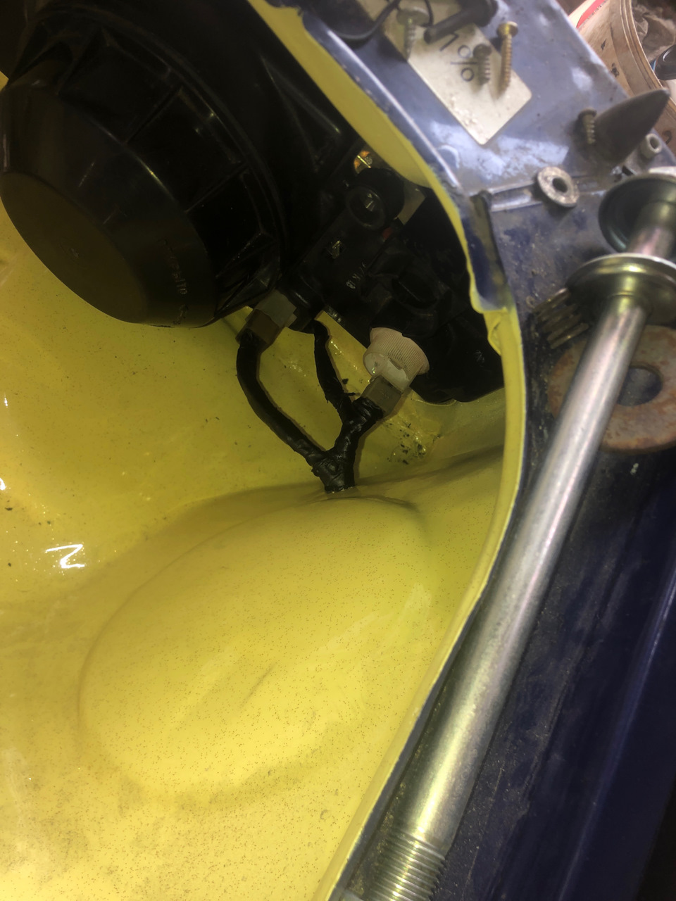 Проводка под шейвинг 2105 — Lada 21053, 1,5 л, 1998 года | электроника ...