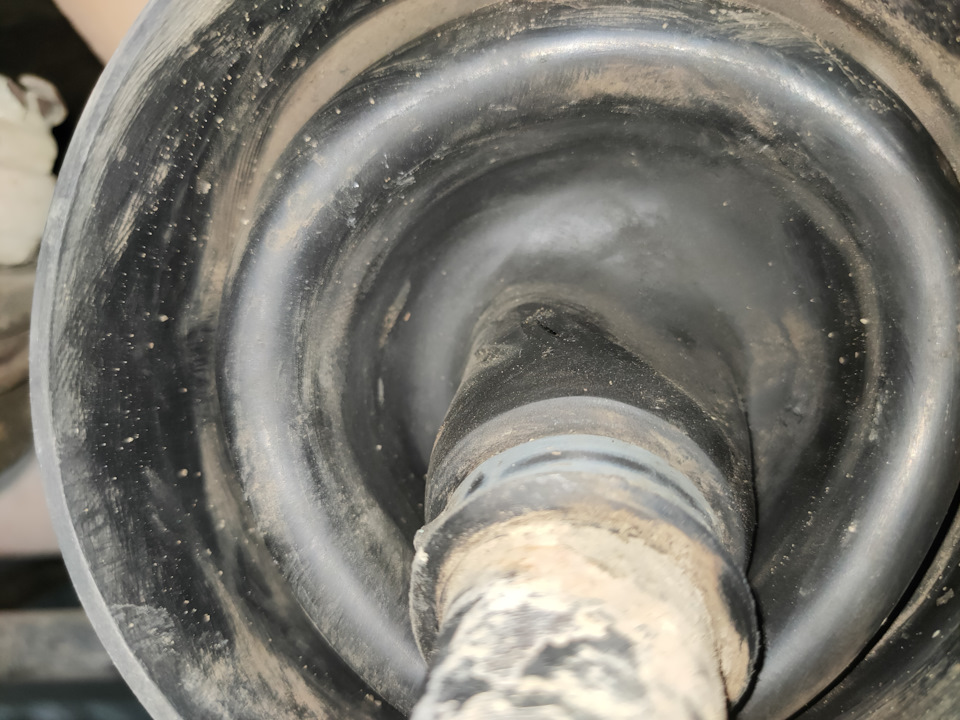 И снова замена пыльника внутреннего правового ШРУСа — Lada 4x4 3D, 1,6 ...