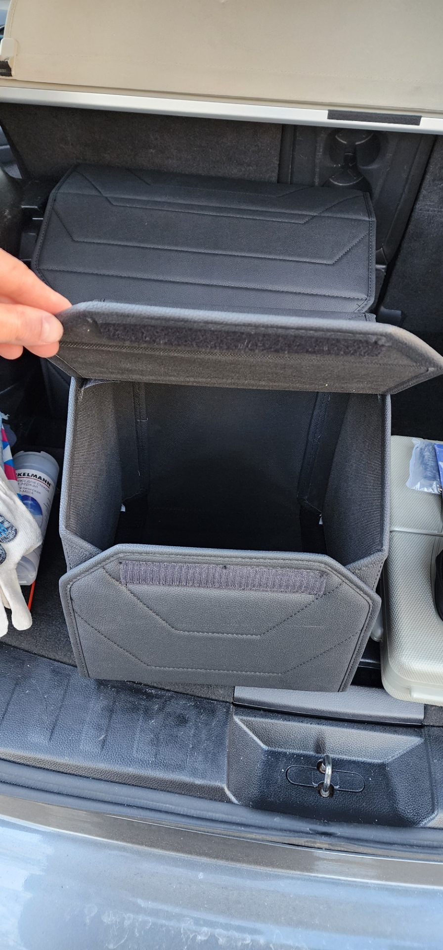 Органайзер в багажник — Nissan X-Trail III (t32), 1,6 л, 2015 года