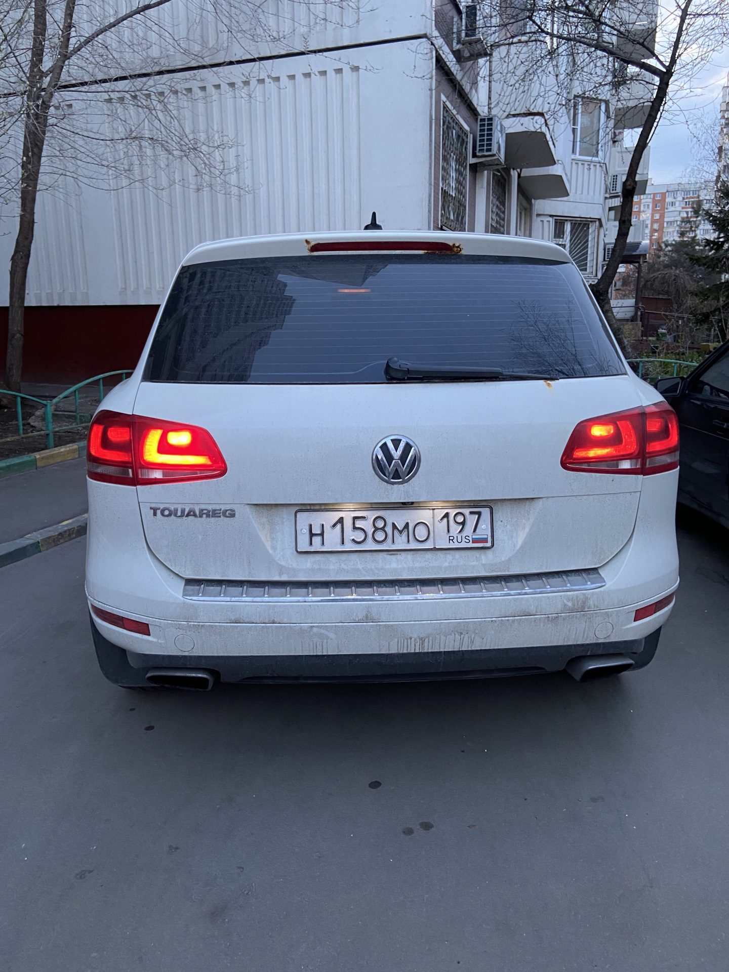 Диодные лампы в задний габариты-стопы — Volkswagen Touareg (2G), 3,6 л ...