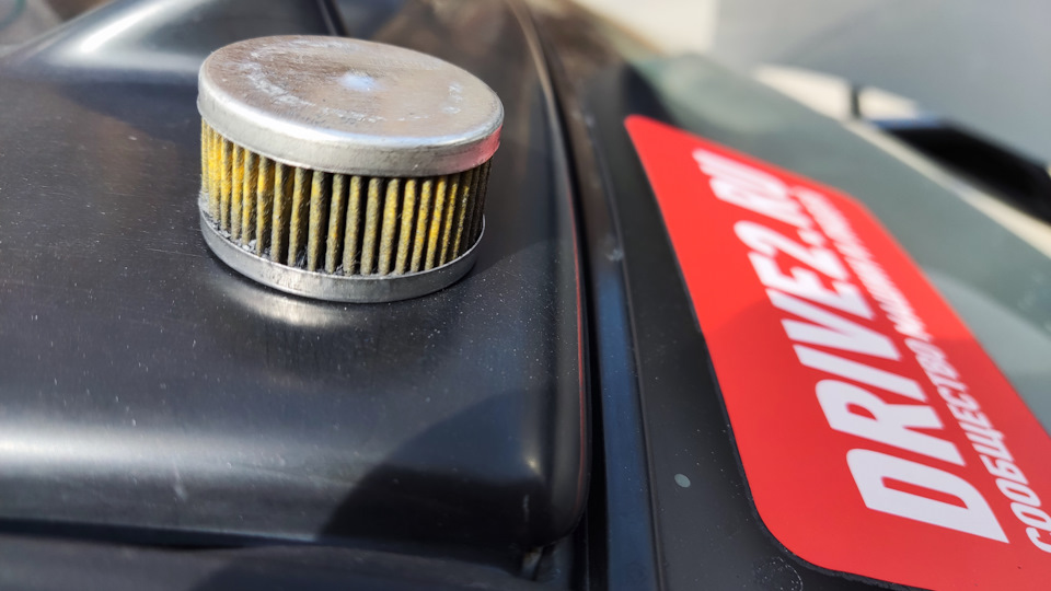 фильтр после пробега в 333 км. — Mitsubishi Lancer IX