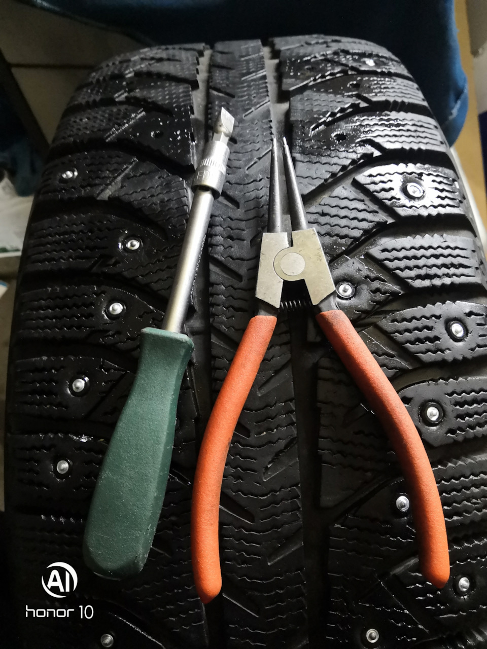 Ошиповка колес — Opel Insignia Sports Tourer (1G), 2 л, 2011 года ...