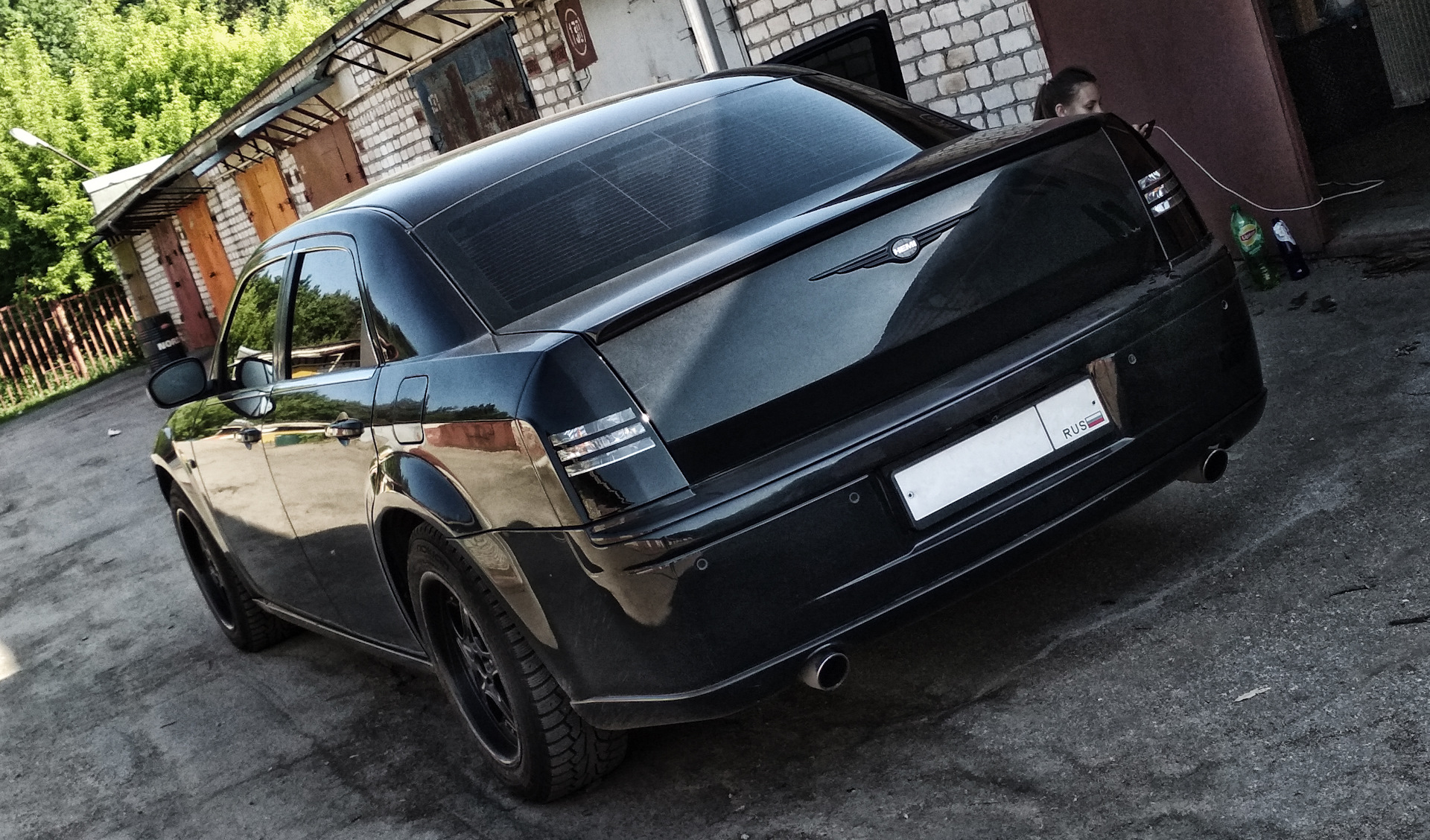 Тонировка задних фонарей лаком — вторая попытка — Chrysler 300 (300C ...