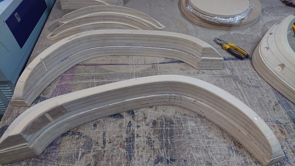 Изготовление расширителей колёсных арок. Часть 4. Дубль два, всё ближе ...