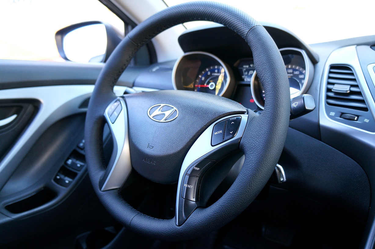 Элантра как снять руль Перетяжка руля Hyundai Elantra - DRIVE2