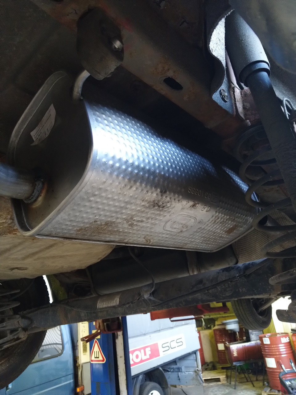 Прямоточный выхлоп ч.2 Ford Fiesta (Mk V), 1,6 л, 2007 года тюнинг DRIVE2