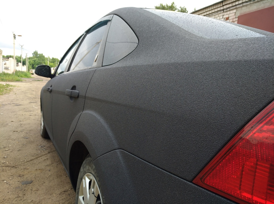 Черный раптор на авто как выглядит Финал :)) Форд в рапторе :) - Ford Focus II Sedan, 1,6 л, 2008 года фотография D
