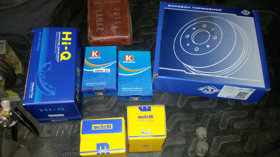 Заклинил тормозной цилиндр. Замена цилиндров, колодок, барабанов и ...