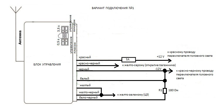 Настройка центрального замка на фольксвагене