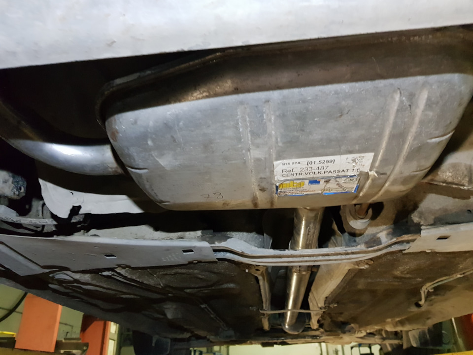 средний глушитель BOSAL 233487 на пасат б4 1.9тди — Volkswagen Passat ...