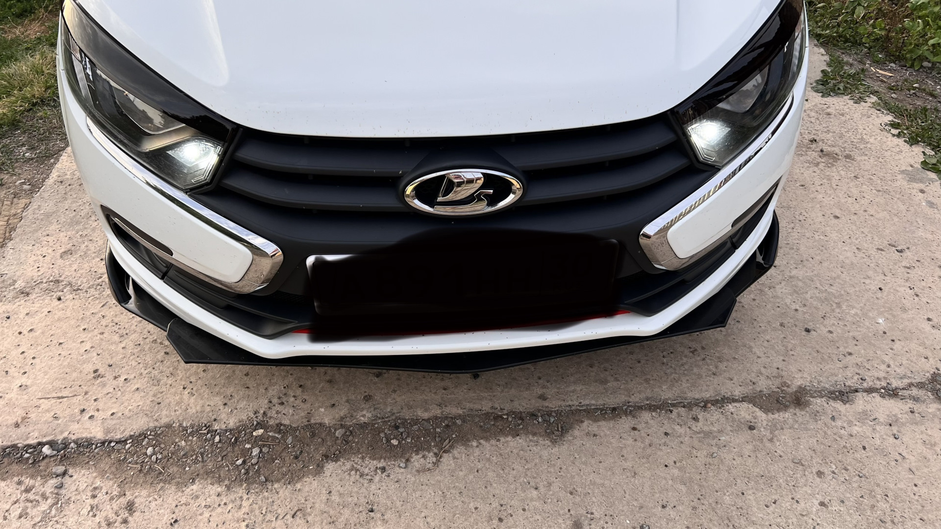 Универсальный лип спойлер на гранту фл — LADA Гранта Лифтбек (2-е ...