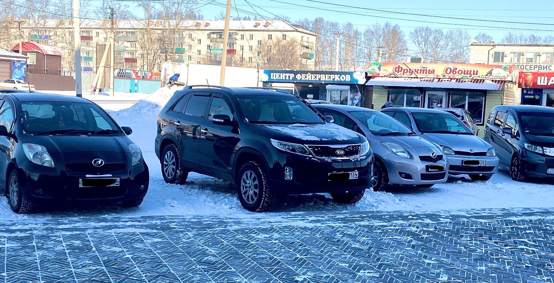 Непреодолимая сила… — KIA Sorento (2G), 2,4 л, 2013 года | наблюдение |  DRIVE2