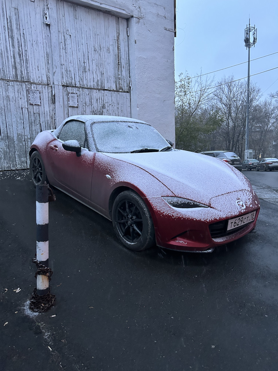 Зима пришла — Mazda MX-5/Miata (ND), 1,5 л, 2015 года | шины | DRIVE2