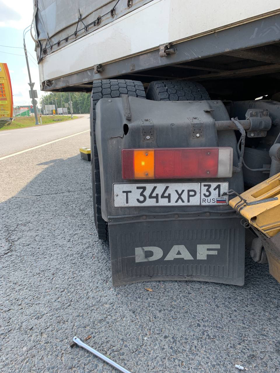 Дело было летом . Сломался в дороге . — Daf xf105, 9,9 л, 2007 года |  поломка | DRIVE2