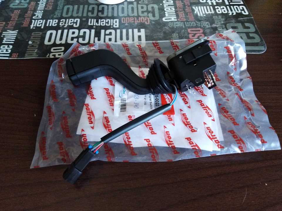 Лапка круиз контроля (patron) — Opel Vectra B, 2 л, 2000 года ...