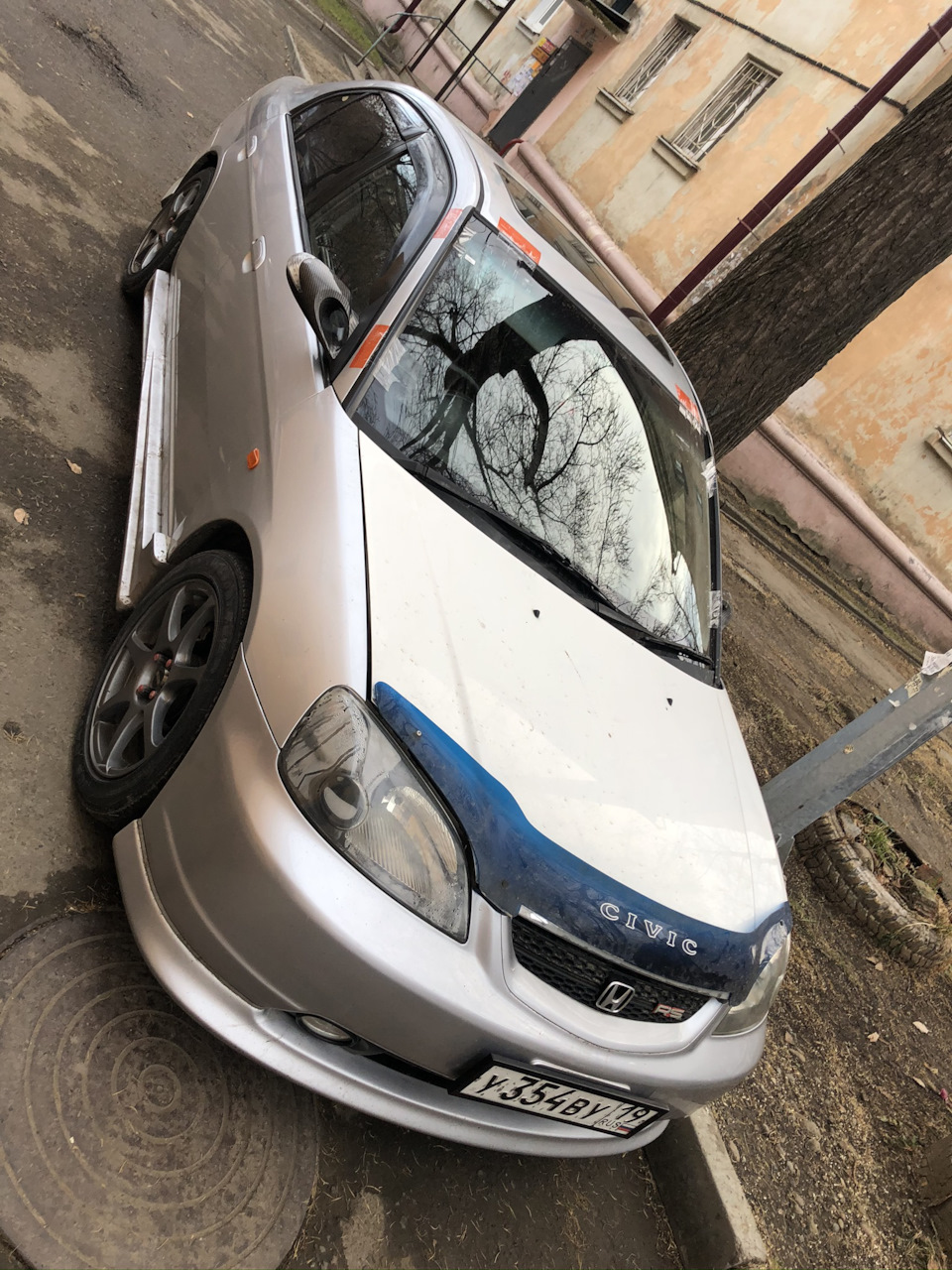 2 Танцы с бубнами или постановка на учёт — Honda Civic Ferio (7G), 1,7 л,  2003 года | техосмотр | DRIVE2