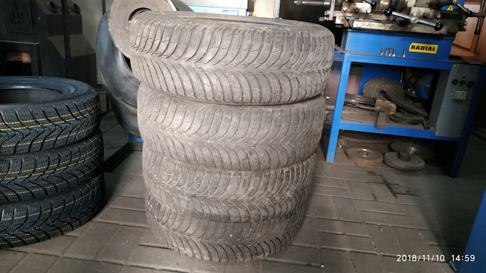 Переобувка и обработка силиконом в связи с похолоданием + ништяки из ...