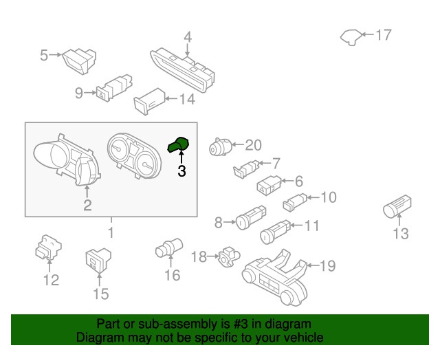 9436926020 ЛАМПОЧКА ПАНЕЛИ ПРИБОРОВ (12В, 1.6ВТ) KIA HYUNDAI | Запчасти ...
