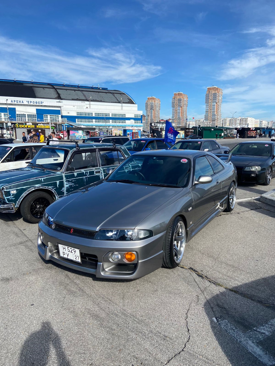 Фестиваль Хабаровск 23.09 Закрытие сезона — Nissan Skyline (R34), 2,5 л,  1999 года | встреча | DRIVE2