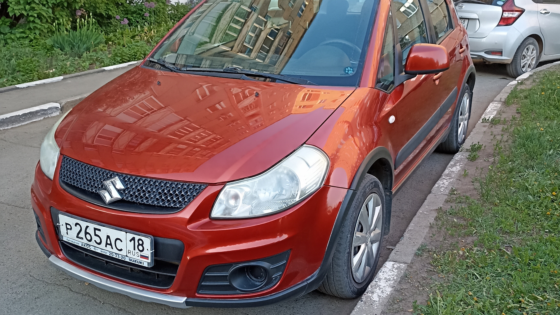 Suzuki SX4 (1G) 1.6 бензиновый 2012 | Оранжевый носорог на DRIVE2