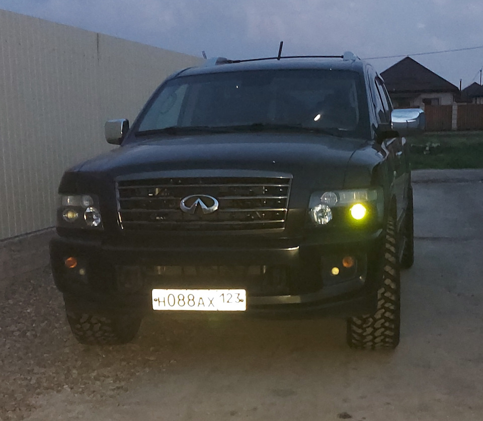 Злые тапки — Infiniti QX56 (1G), 5,6 л, 2008 года | шины | DRIVE2