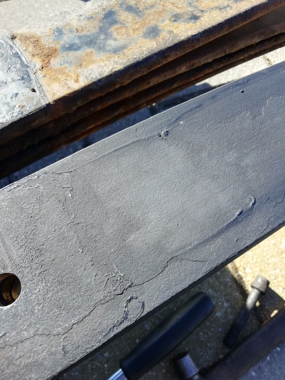 Покраска рессор — Mitsubishi Delica (P35W)