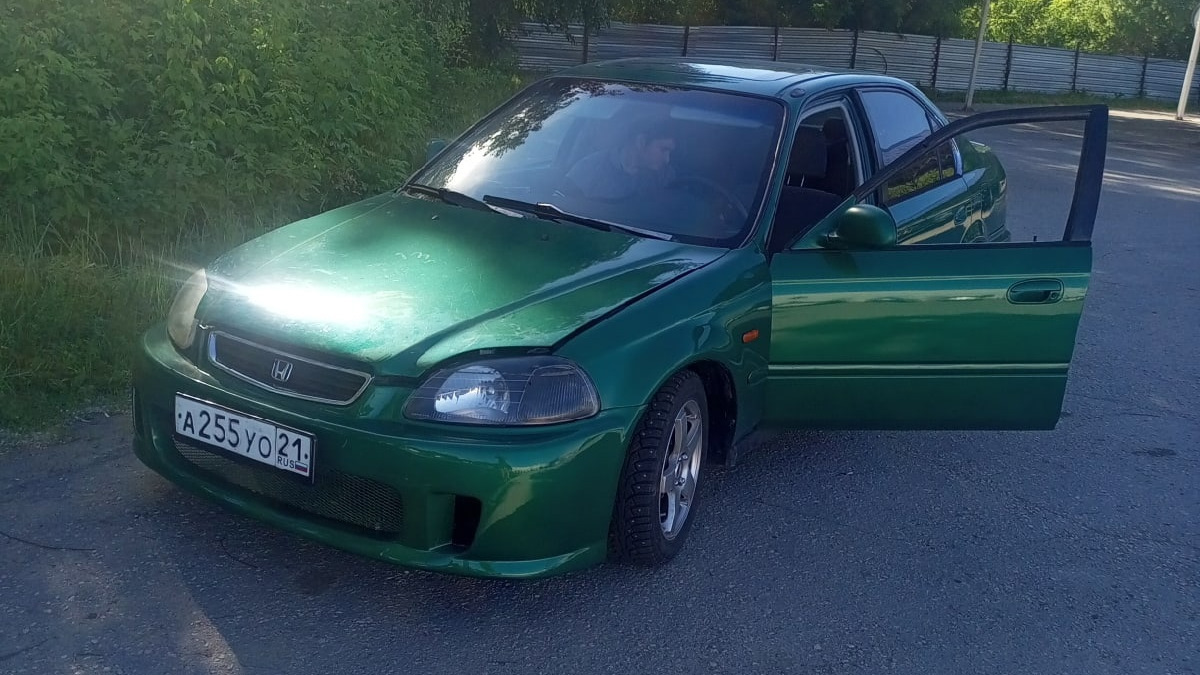 Honda Civic (6G) 1.4 бензиновый 1996 | Jalapeño на DRIVE2