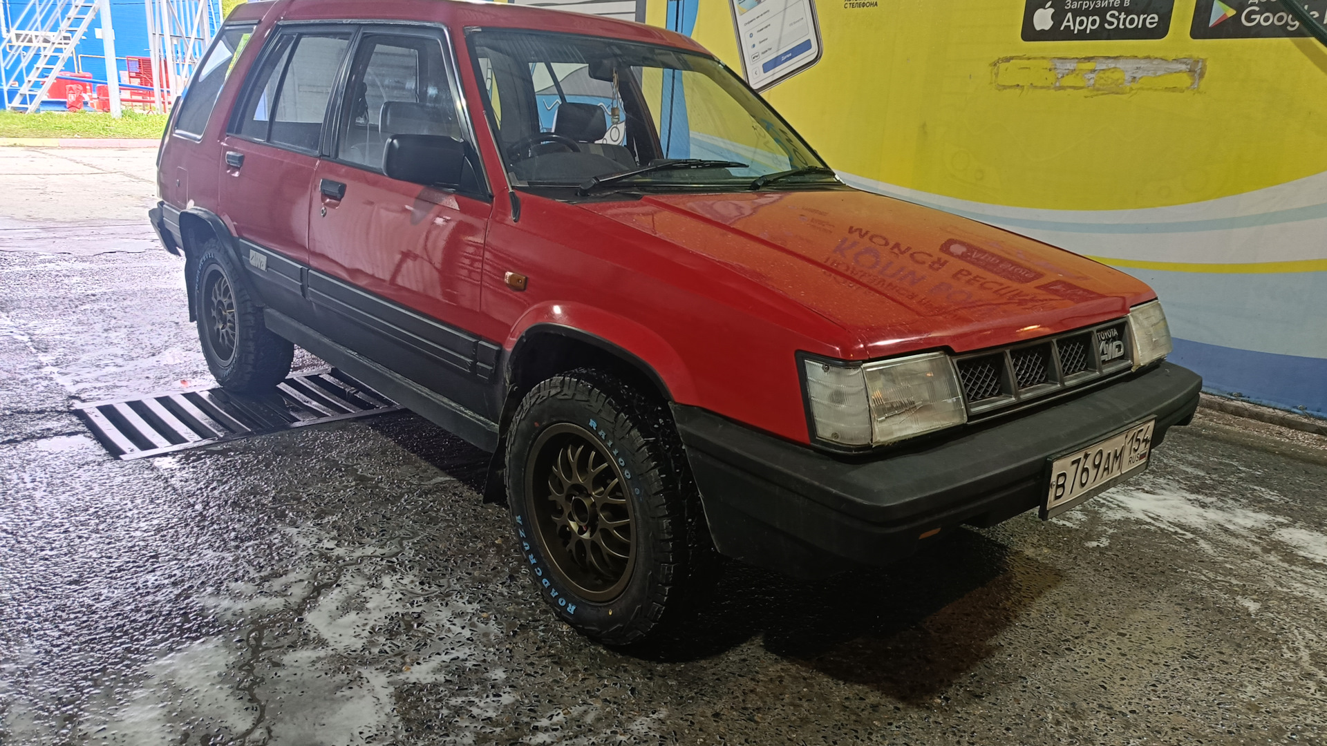 Toyota Sprinter Carib (AL25G) 1.5 бензиновый 1986 | Внедорожник на  минималка на DRIVE2