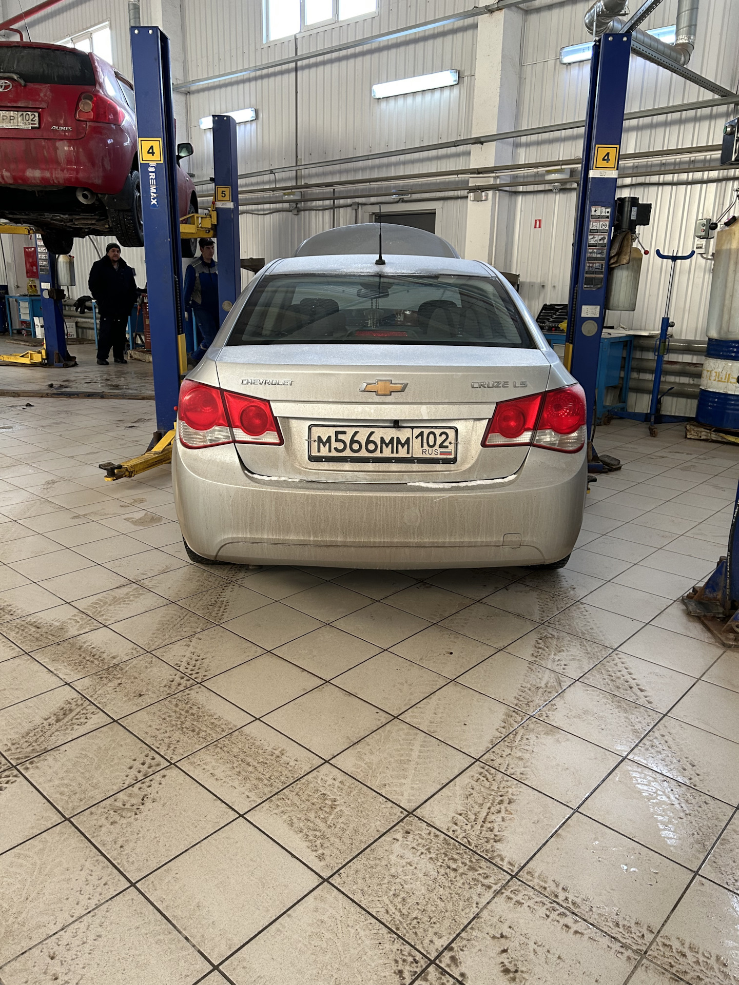 Небольшое ТО — Chevrolet Cruze (1G), 1,6 л., 2010 года | плановое ТО ...