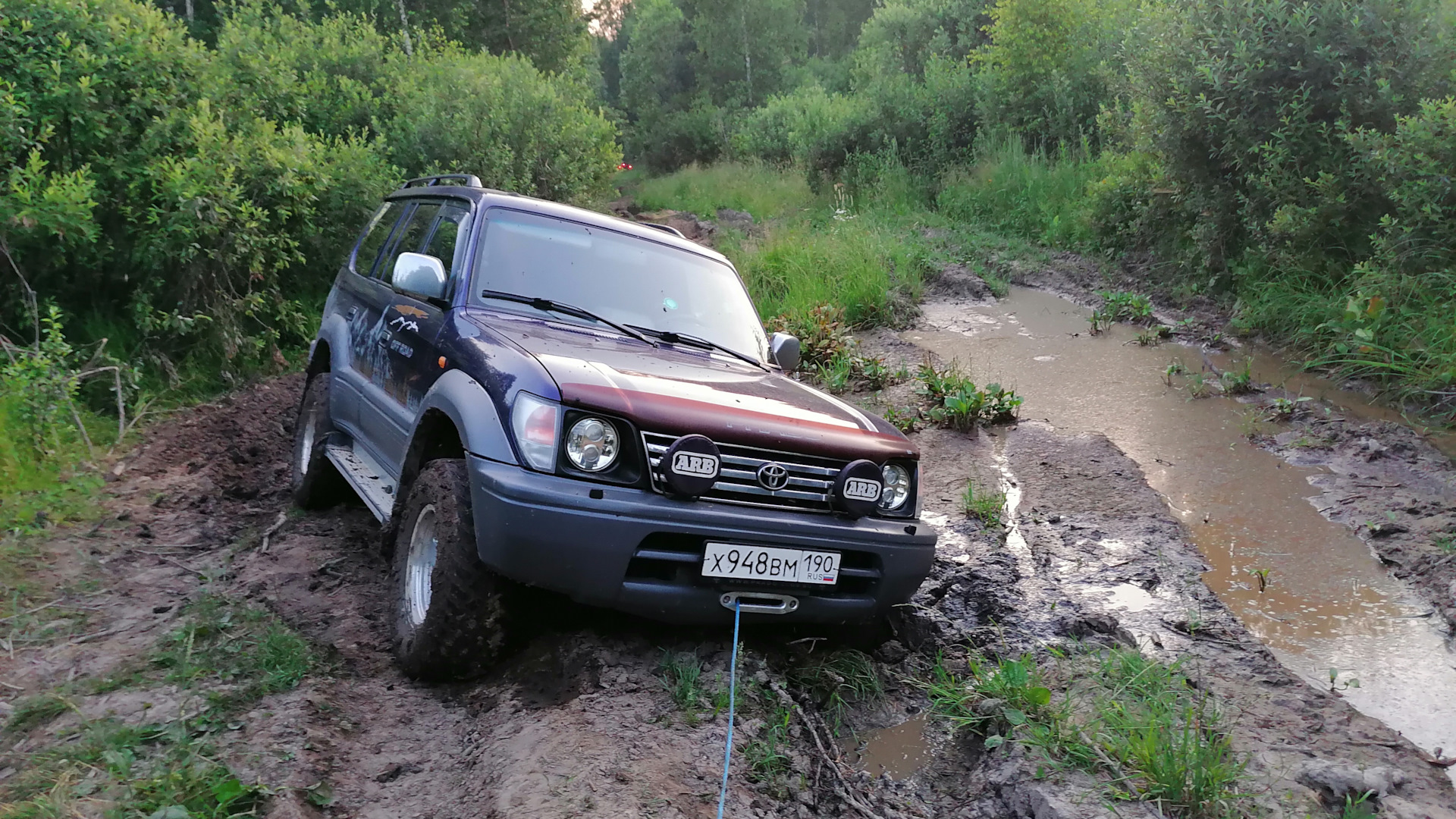 Toyota Land Cruiser Prado 90-series 3.4 бензиновый 1998 | ОРГ на DRIVE2