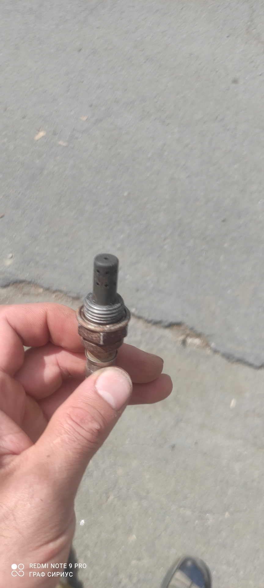 Чистка кислородного датчика. — Honda CR-V (RD1/RD2), 2 л, 1998 года ...