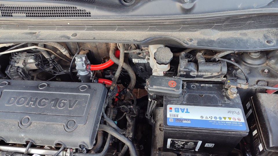 Монтаж эл. подогрева двигателя — KIA Sportage (3G), 2 л, 2011 года ...