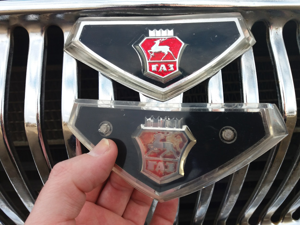 Новый значок на радиатор и борьба с ржавчиной — ГАЗ 24, 2,4 л, 1982 ...