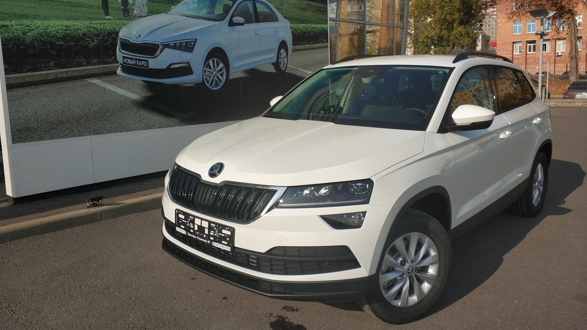 Skoda Karoq 1.4 бензиновый 2020 | Malý Bílé Tramvaj на DRIVE2