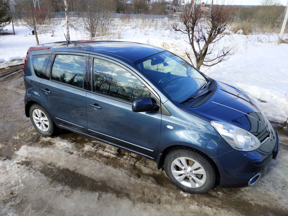 Замена ПТФ. — Nissan Note (1G), 1,4 л, 2013 года | запчасти | DRIVE2