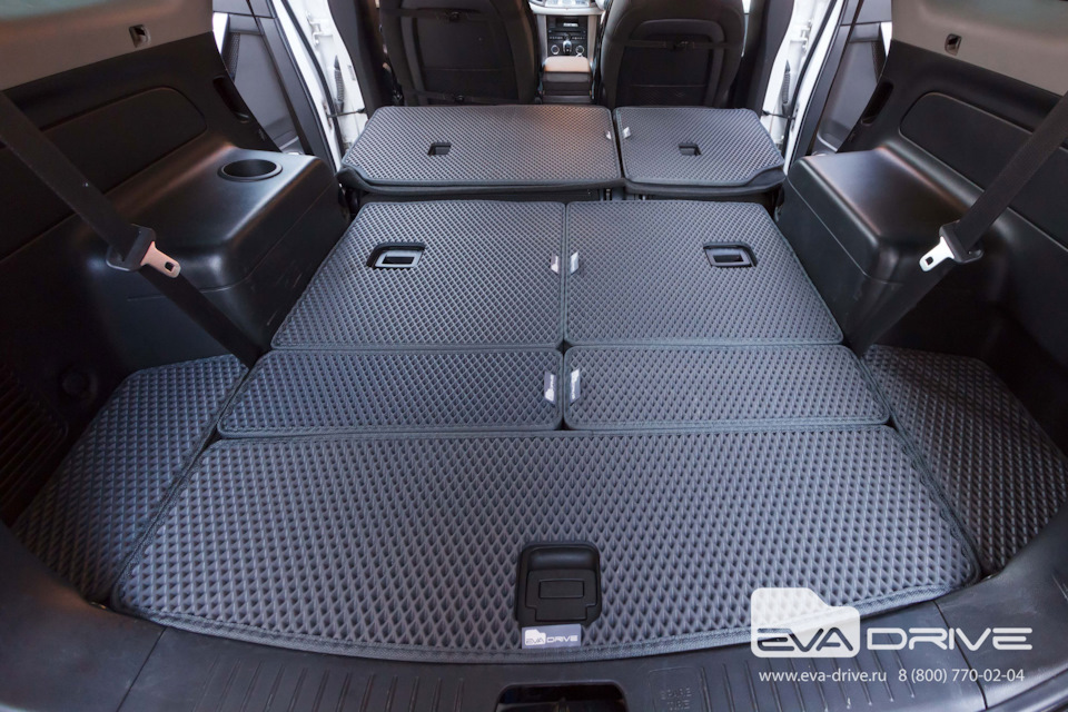 Набор EVA ковриков в багажник Captiva C140 5 мест. — Chevrolet Captiva ...
