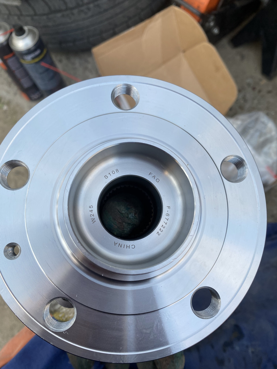 Ступица — Volkswagen Tiguan (1G)