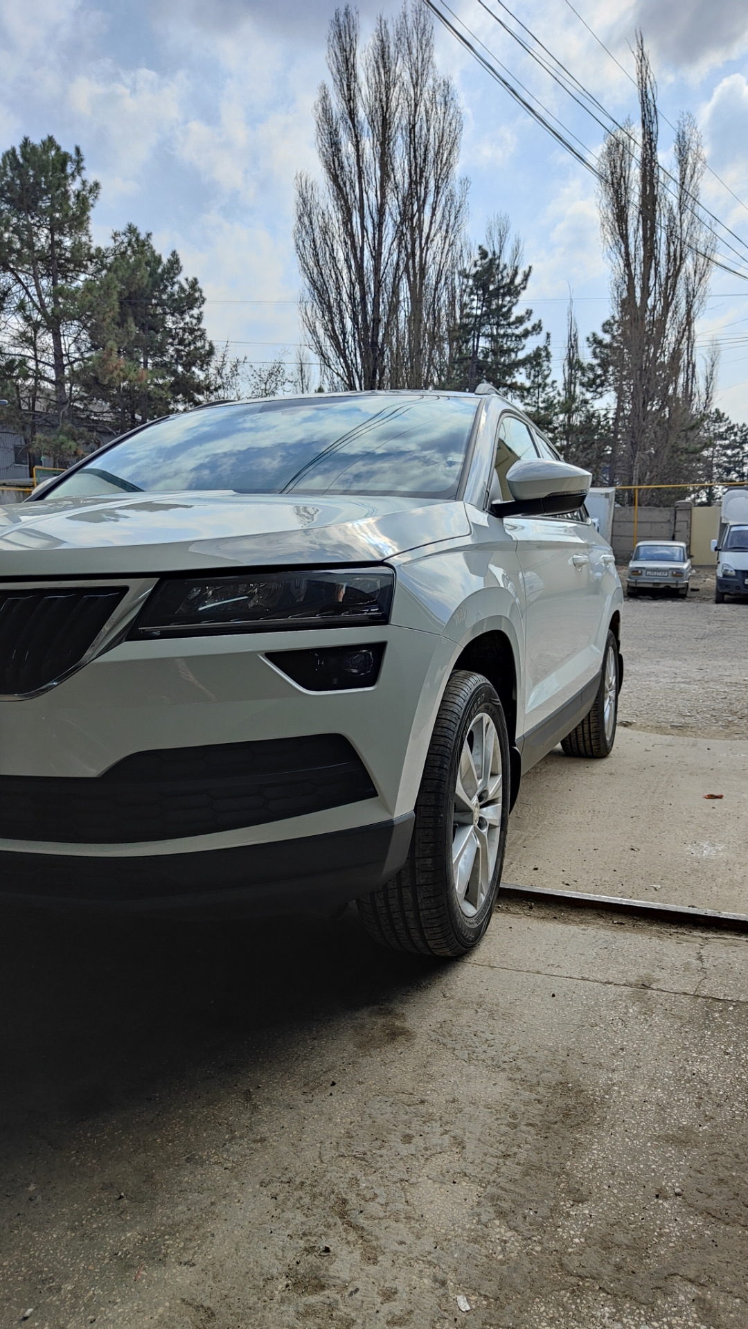 6 Переобулся + новые диски (я в восторге) — Skoda Karoq, 1,4 л, 2020 года |  колёсные диски | DRIVE2