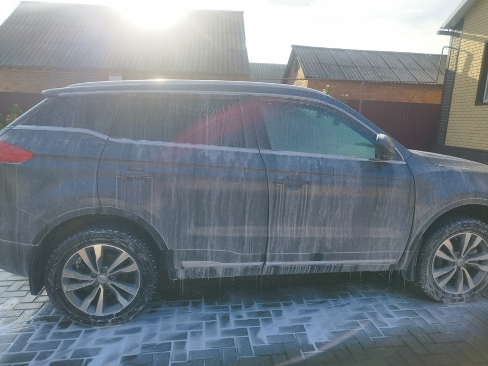 Шампунь LAVR — Geely Atlas (1G), 2,4 л, 2020 года | своими руками | DRIVE2