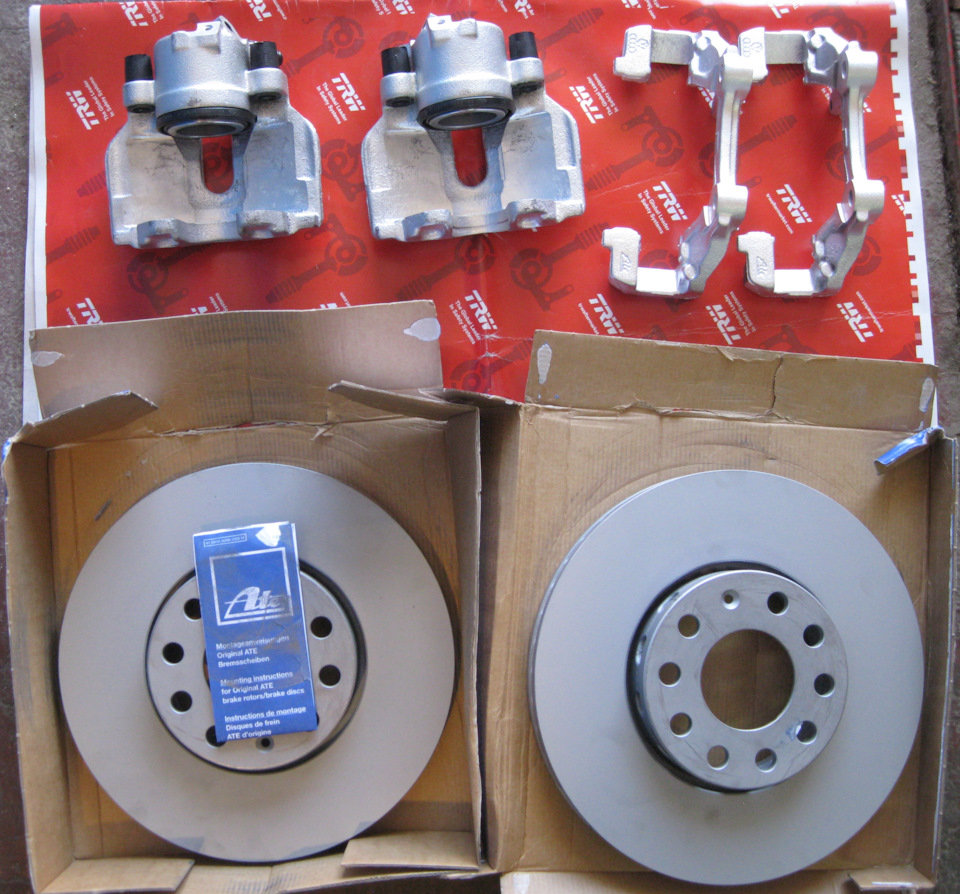 312мм передние тормоза на Ауди 100 С4, 2,5 ТДИ, 1994г. — Audi 100 Avant ...