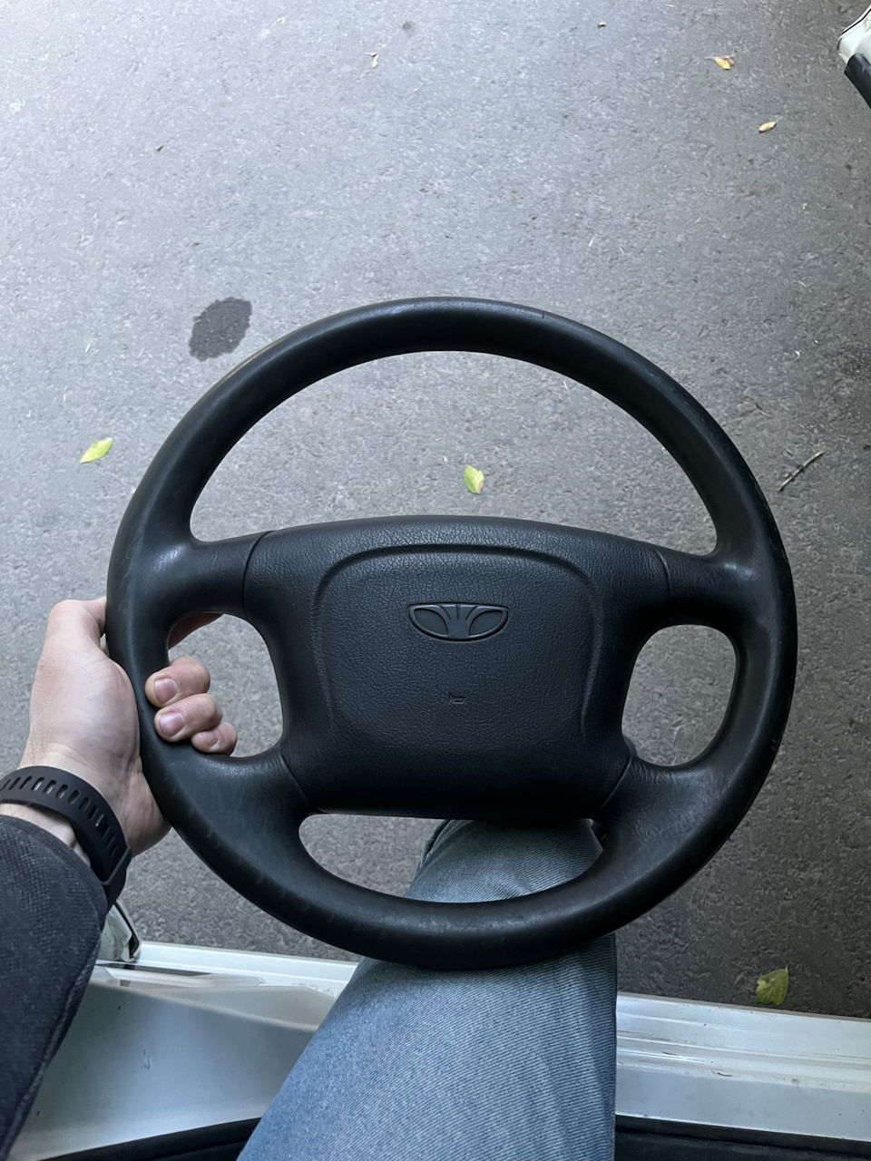 Руль от нубиры, подойдёт ли? — Daewoo Matiz (M100, M150), 0,8 л, 2005 ...