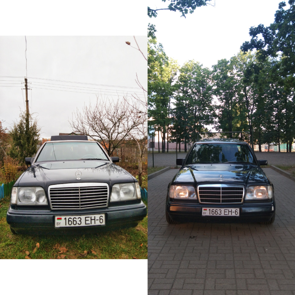 Решетка авангард — Mercedes-Benz E-class (W124), 2 л, 1995 года | стайлинг  | DRIVE2