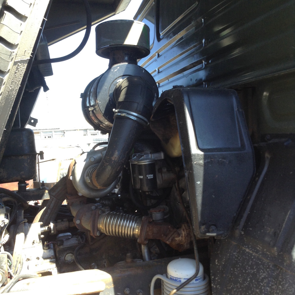 Турбина на простой Камаз — Камаз 55111, 9,9 л, 1989 года | своими ...